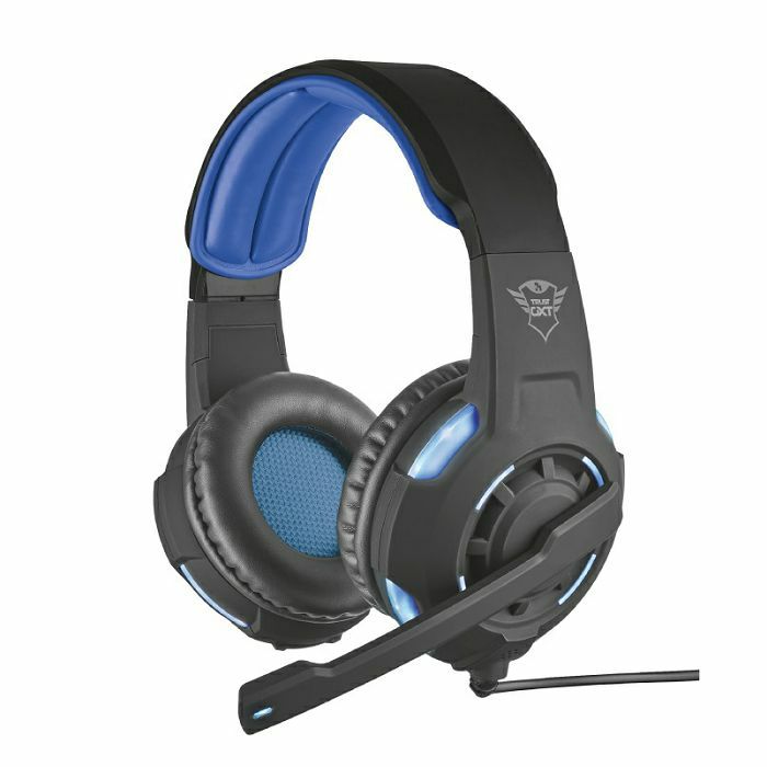 Slušalice s mikrofonom TRUST GXT 350 RADIUS 7.1 Surround gaming, USB-0
