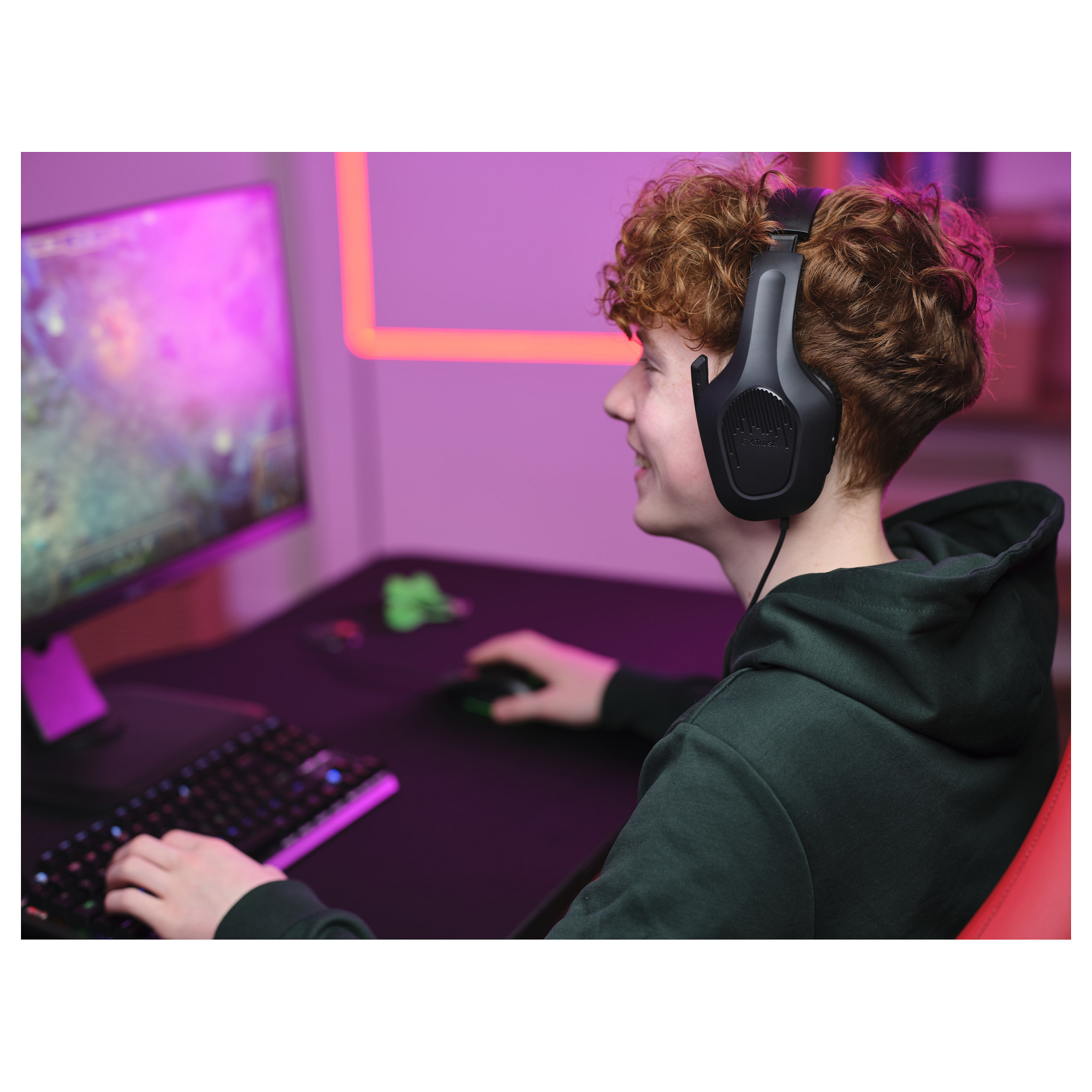 Slušalice TRUST GXT 415 Zirox, Gaming, PC, Console crne-14