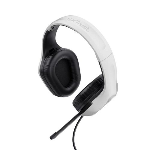 Slušalice TRUST GXT 415W Zirox, Gaming, PC, Console bijele-1