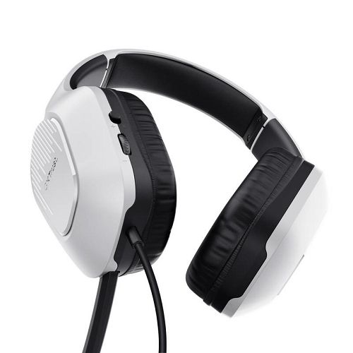 Slušalice TRUST GXT 415W Zirox, Gaming, PC, Console bijele-2