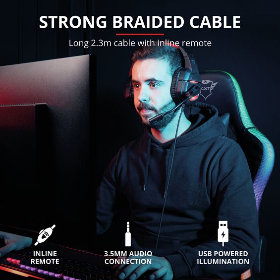 Gaming slušalice s mikrofonom TRUST GXT 448 NIXXO-7