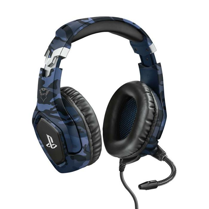 Slušalice s mikrofonom TRUST GXT 488 Forze-B PS4 Gaming, PlayStation® official licensed product, 3.5mm - plave-0