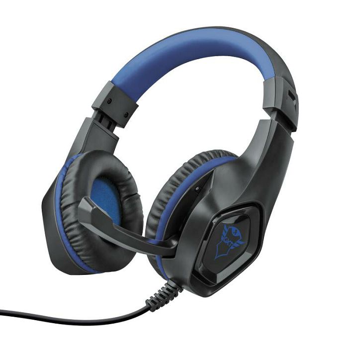 Slušalice s mikrofonom TRUST RANA PS4 gaming, GXT 404B, 3.5mm plave-1