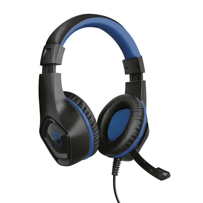 Slušalice s mikrofonom TRUST RANA PS4 gaming, GXT 404B, 3.5mm plave-0