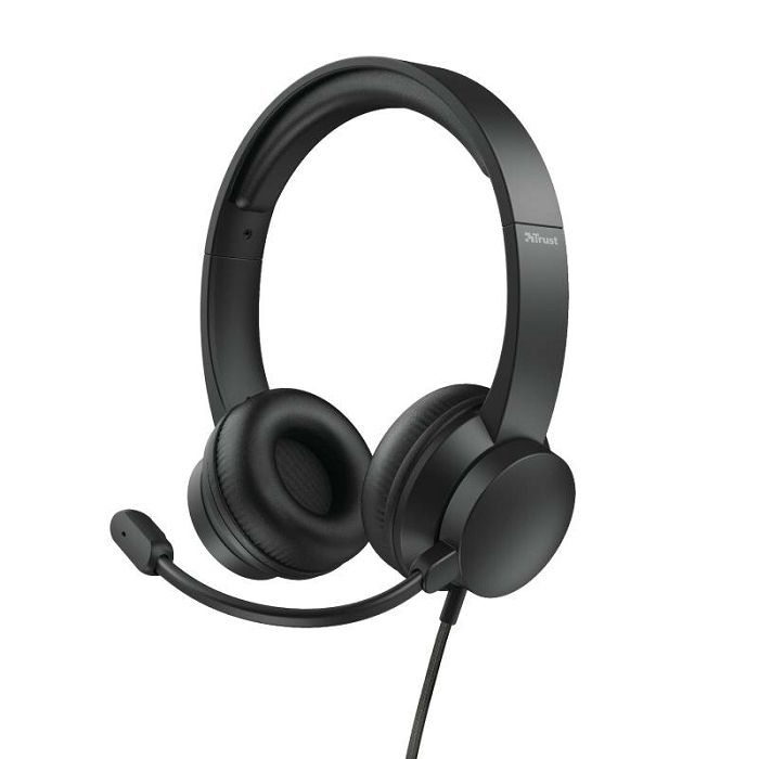 Slušalice TRUST RYDO, USB, za PC crne-0