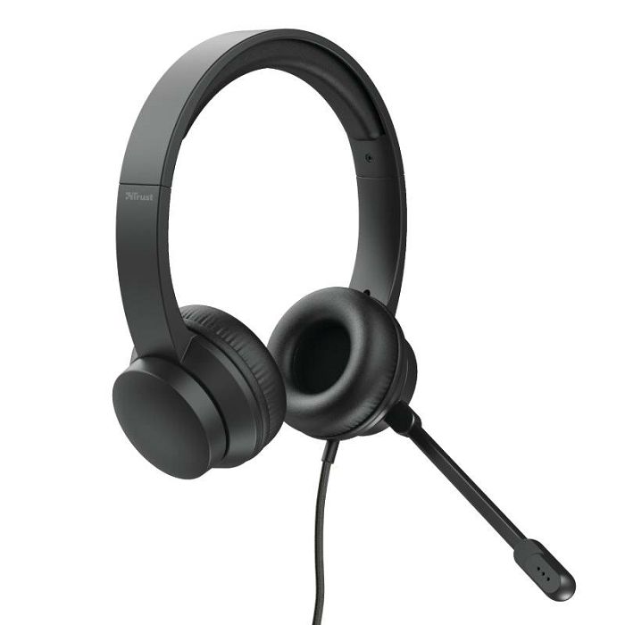 Slušalice TRUST RYDO, USB, za PC crne-8