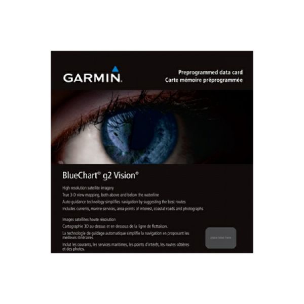 Software mapa GARMIN BLUECHART kartica G3 VISION VEU452S (OD ISTRE do BOKE KOTORSKE), 010-C0796-00-0