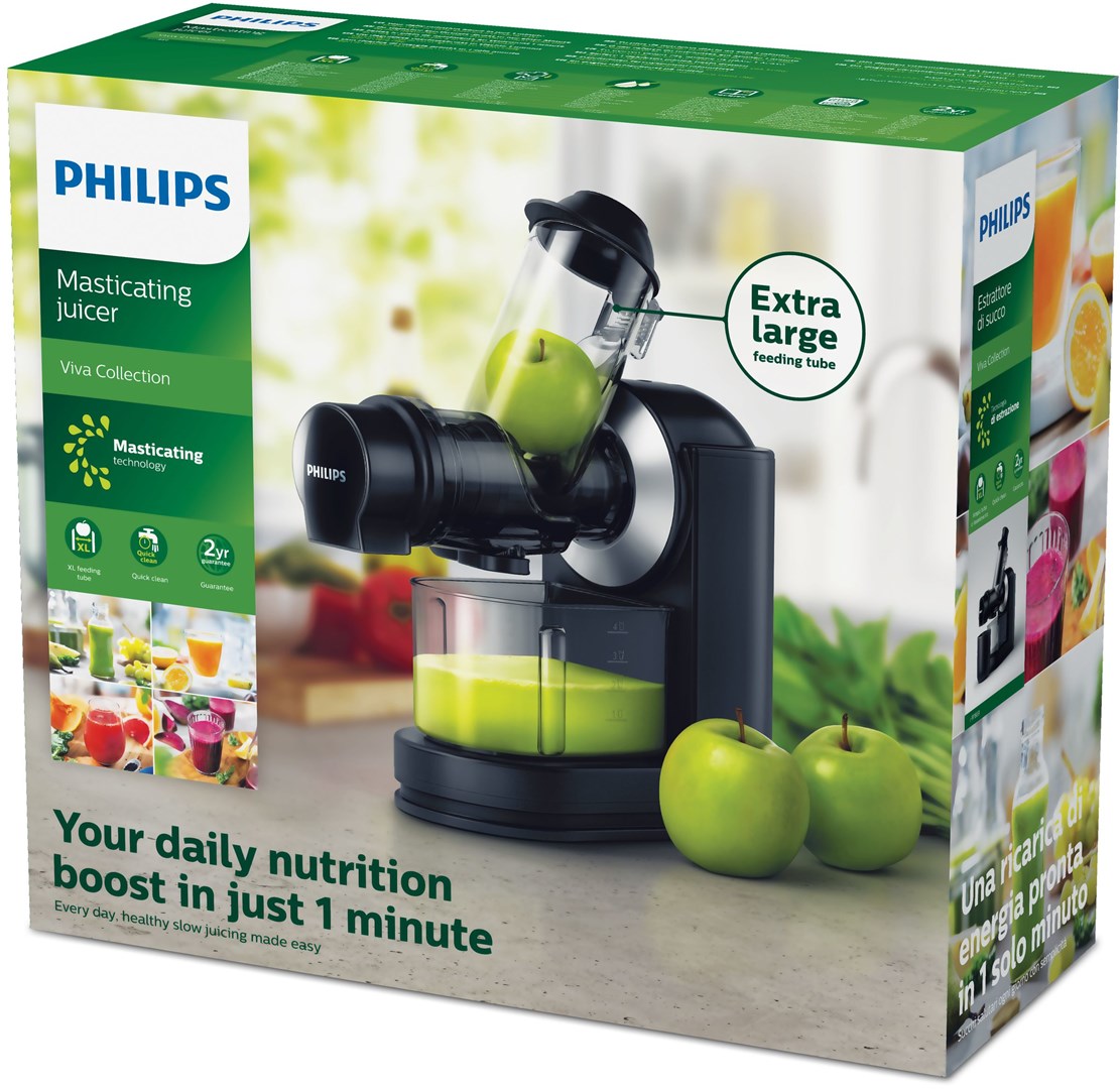 Sokovnik PHILIPS HR1889/70 Viva Collection 150 W crna, Silver-2