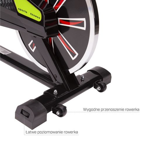 Spinning bicikl HMS SW2102 zeleno-crna-25