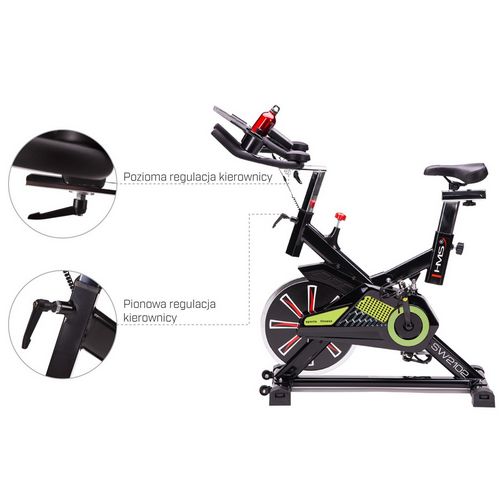 Spinning bicikl HMS SW2102 zeleno-crna-22