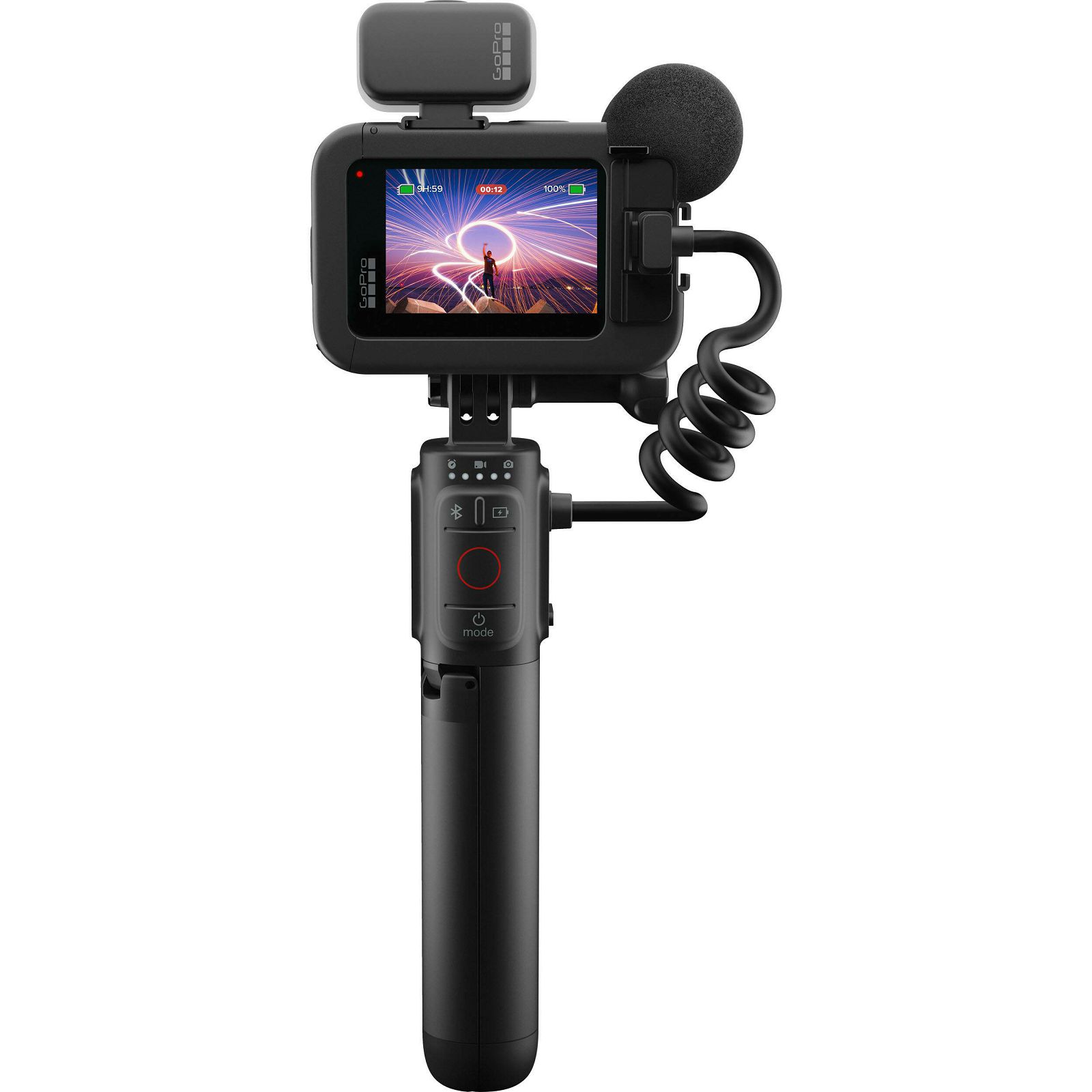 Akcijska kamera GOPRO Hero12 Black Creator Edition (27.13 MP, 5.3K Ultra HD, 25.4 / 1.9 mm, Wi-Fi, 121 g)-0