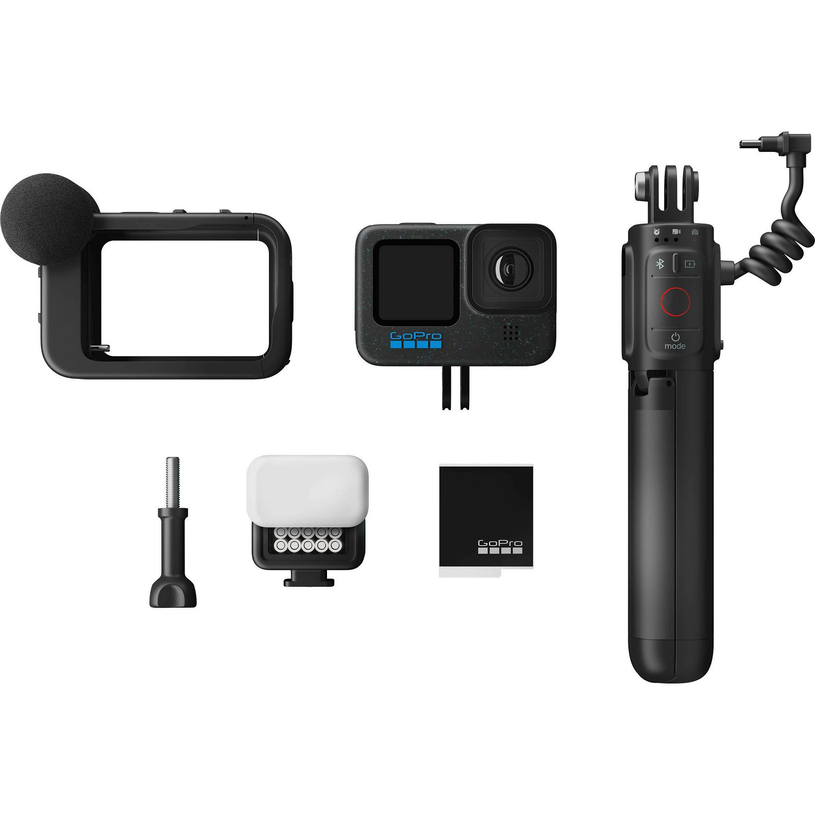 Akcijska kamera GOPRO Hero12 Black Creator Edition (27.13 MP, 5.3K Ultra HD, 25.4 / 1.9 mm, Wi-Fi, 121 g)-6