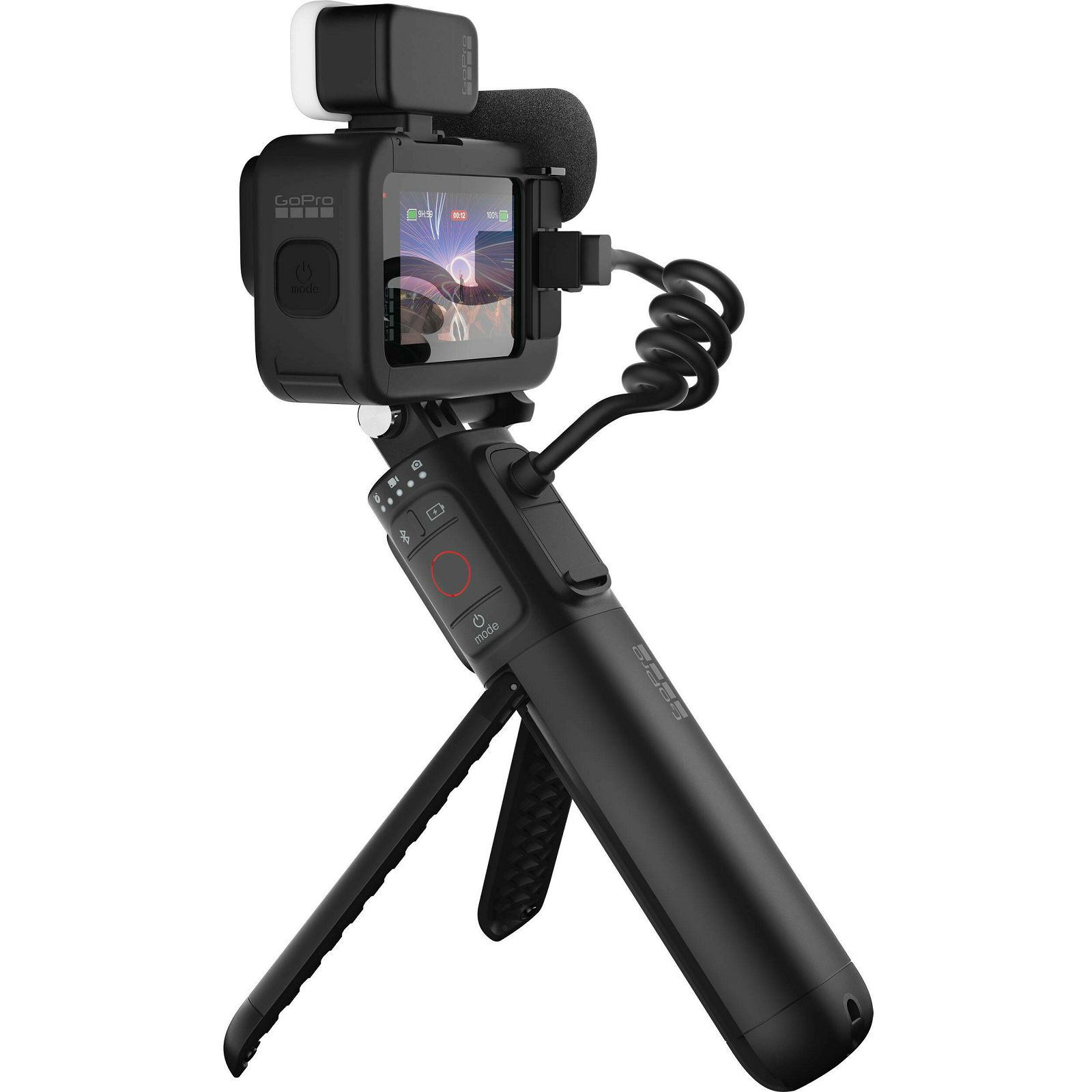 Akcijska kamera GOPRO Hero12 Black Creator Edition (27.13 MP, 5.3K Ultra HD, 25.4 / 1.9 mm, Wi-Fi, 121 g)-1