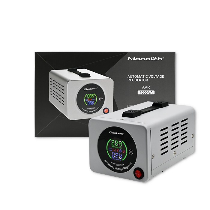 Stabilizator napona QOLTEC 50723 AVR (1000VA)-8