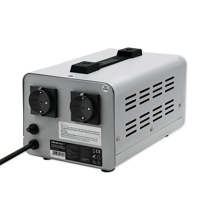 Stabilizator napona QOLTEC 50724 (AVR, 2000VA)-8
