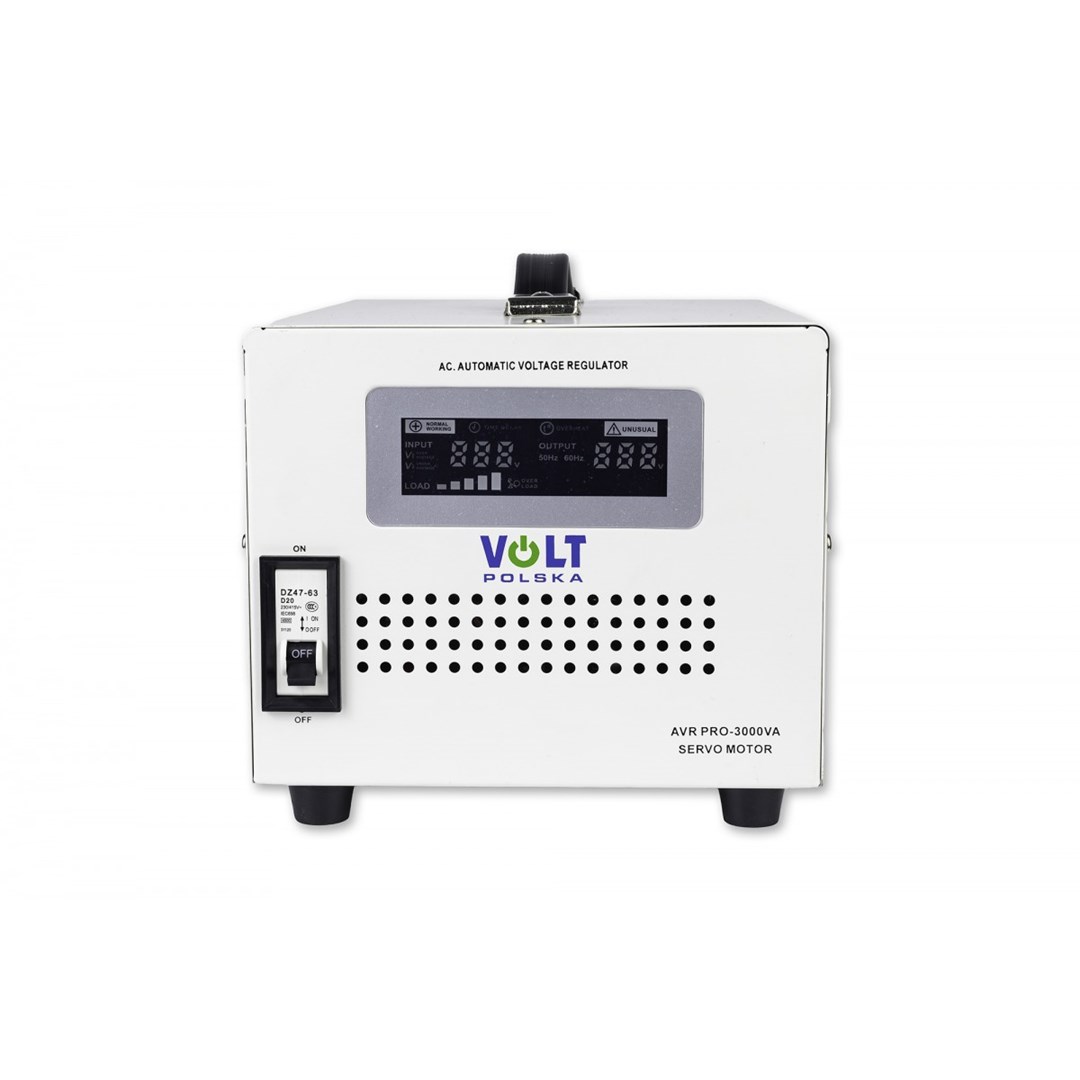 Stabilizator napona VOLT POLSKA AVR PRO 3000VA 3% (kapacitet 3000VA, tolerancija 3%)