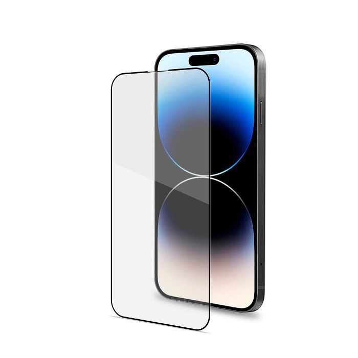 Zaštitno staklo CELLY za iPhone 14 Pro crno-0