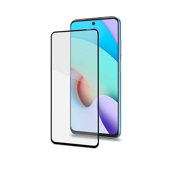 Zaštitno stakloCELLY za XIAOMI REDMI 10 crno-0