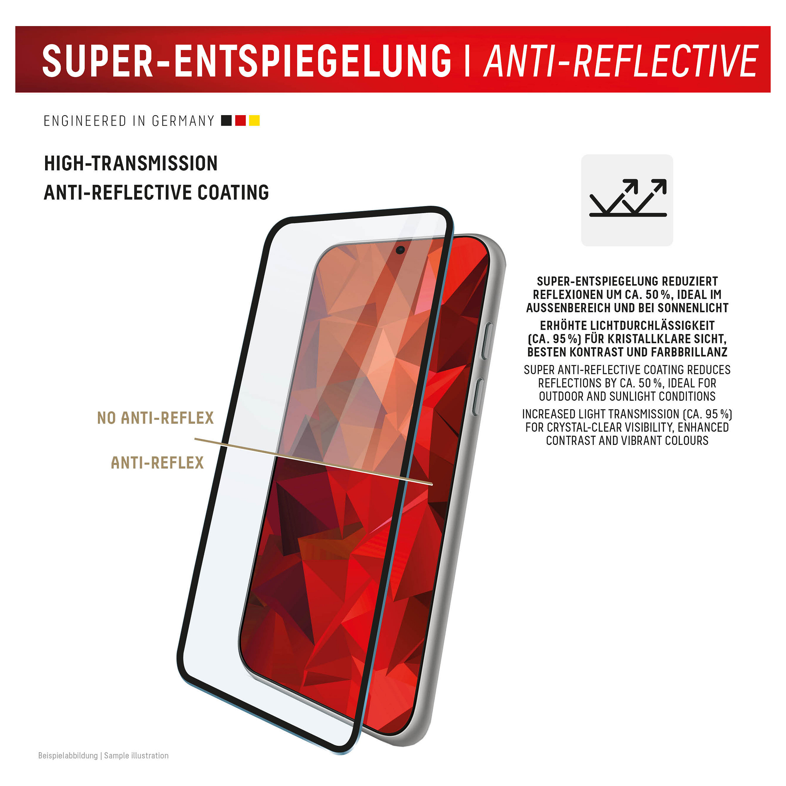 Staklo zaštitno DISPLEX Premium Glass Full Cover za iPhone 16 Pro Max-7