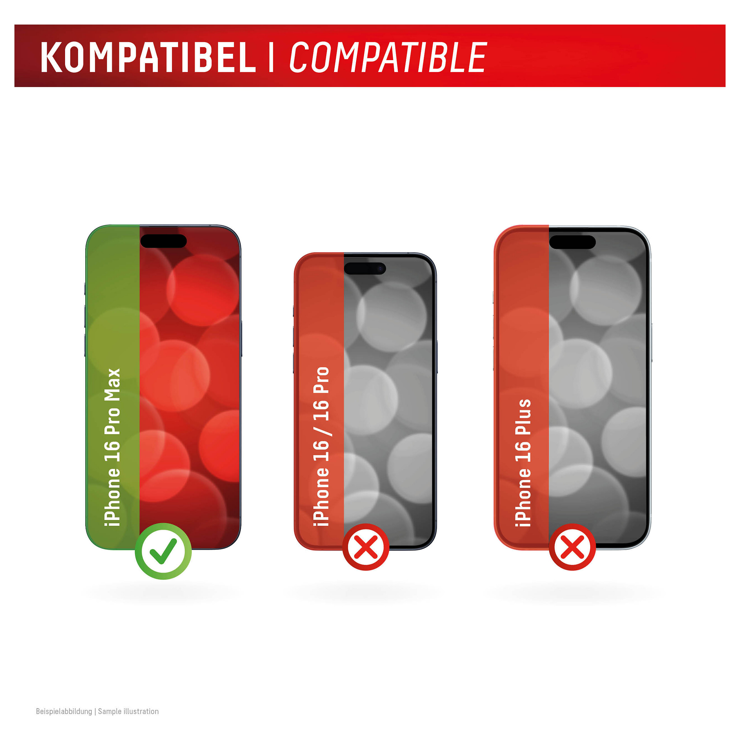 Staklo zaštitno DISPLEX Premium Glass Full Cover za iPhone 16 Pro Max-10