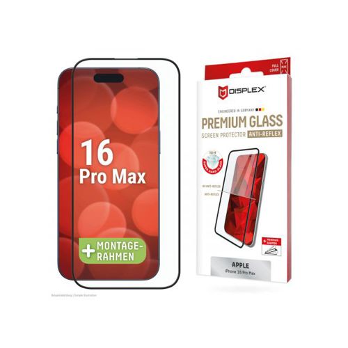 Staklo zaštitno DISPLEX Premium Glass Full Cover za iPhone 16 Pro Max-0