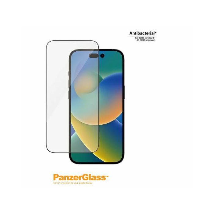 Zaštitno staklo PANZERGLASS za iPHONE 14 Pro, Ultra-Wide Fit