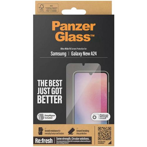 Staklo zaštitno PANZERGLASS za SAMSUNG GALAXY A25 5G ULTRA WIDE FIT-3