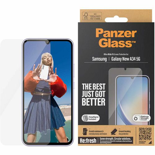 Staklo zaštitno PANZERGLASS za SAMSUNG GALAXY A35 5G Ultra wide fit-2