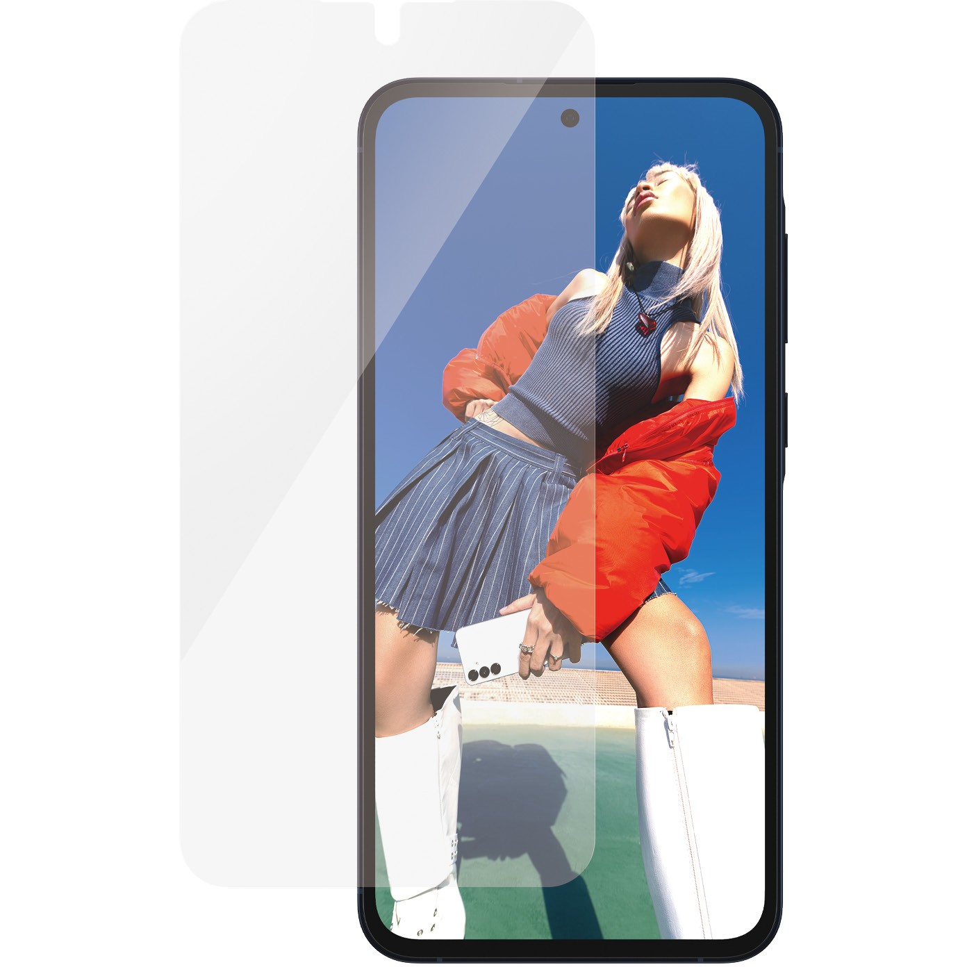 Staklo zaštitno PANZERGLASS za SAMSUNG GALAXY A55 5G Ultra wide fit-3