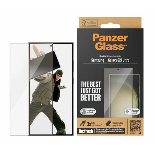 Staklo zaštitno PANZERGLASS za SAMSUNG GALAXY S24 Ultra, Wide Fit-1