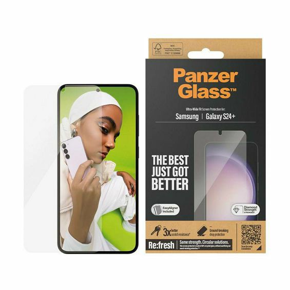 Staklo zaštitno PANZERGLASS za SAMSUNG GALAXY S24+, Wide Fit-2