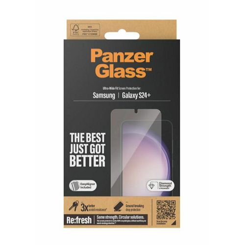 Staklo zaštitno PANZERGLASS za SAMSUNG GALAXY S24+, Wide Fit-2