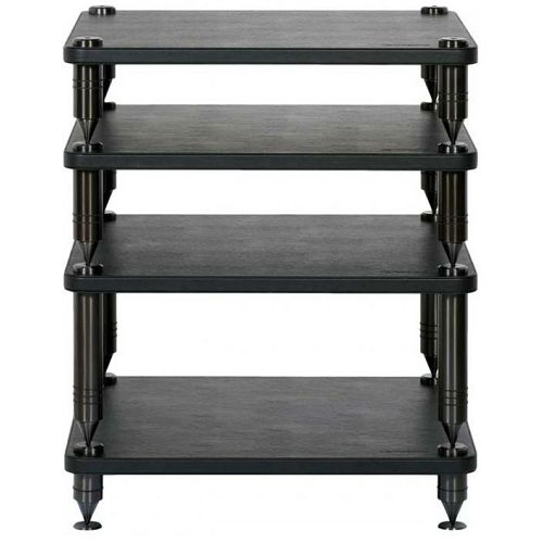 Stalak za AV komponente NORSTONE COMO 3 crna leather modularni-1