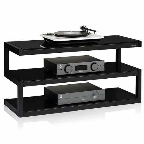 Stalak za HI-FI komponente NORSTONE ESSE AV crni-3