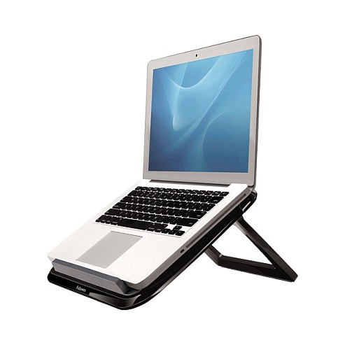 Stalak za Laptop FELLOWES I-Spire Quick Lift (Podesiv na 7 visina, Maksimalna veličina monitora 17", Maksimalna težina 4KG, Crna)