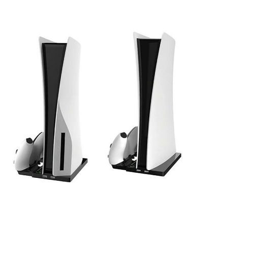 Stalak za PS5 DOBE IV-P5238, s Dual Dock punjačem crni-2