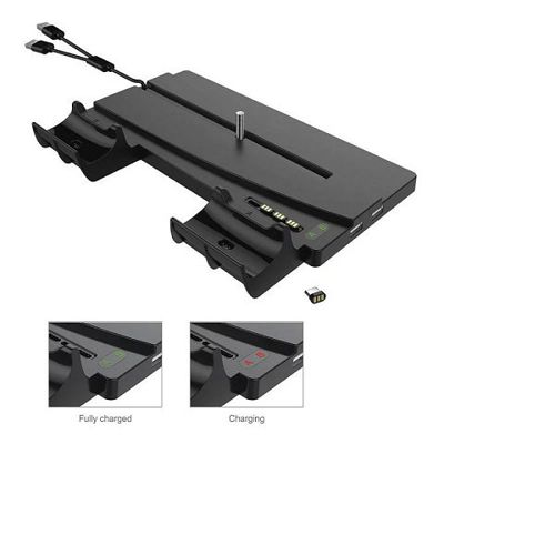 Stalak za PS5 DOBE IV-P5238, s Dual Dock punjačem crni-1