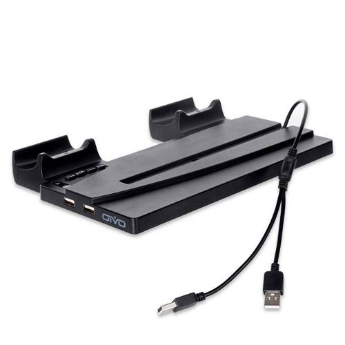 Stalak za PS5 DOBE IV-P5238, s Dual Dock punjačem crni-0
