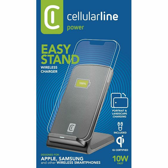Stalak za punjenje wireless CELLULARLINE Easy stand, 10W-6