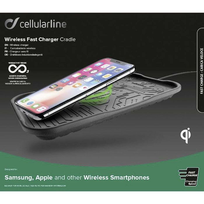 Punjač bežični CELLULARLINE silikonski fast charger-2