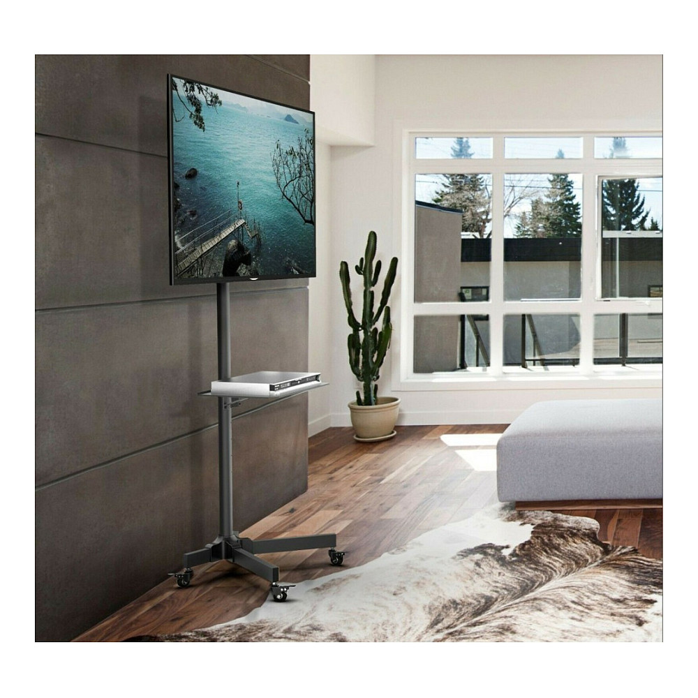 Techly Trolley Floor Stand LCD/LED/Plasma 23"-55"-7