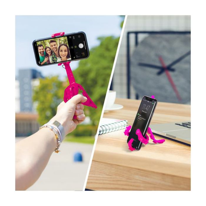 Stativ za mobitel CELLY SQUIDDY mini tripod pink-3