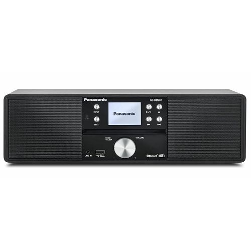 Glazbena mini linija PANASONIC SC-DM202EG-K AiO (Bluetooth, CD/MP3, USB, DAB+, FM, 12Wx2, Black)