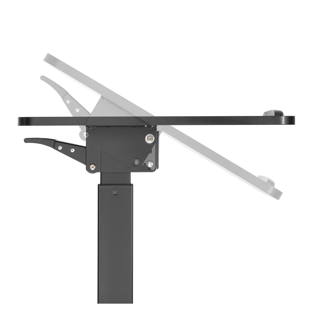 Maclean Laptop Table, Height Adjustable, for Standing Up Work, Max Height 113cm, MC-892B-8