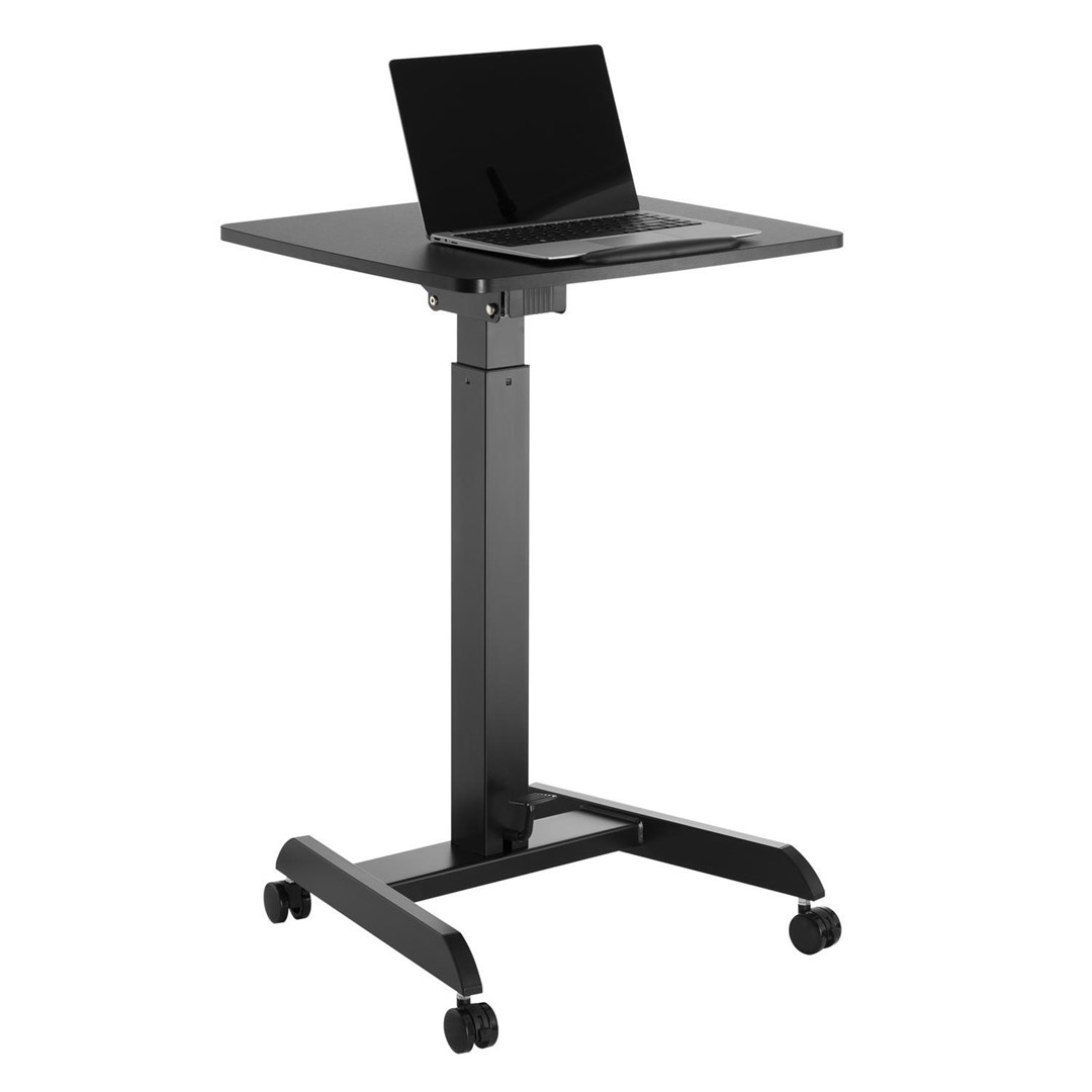 Maclean Laptop Table, Height Adjustable, for Standing Up Work, Max Height 113cm, MC-892B-0