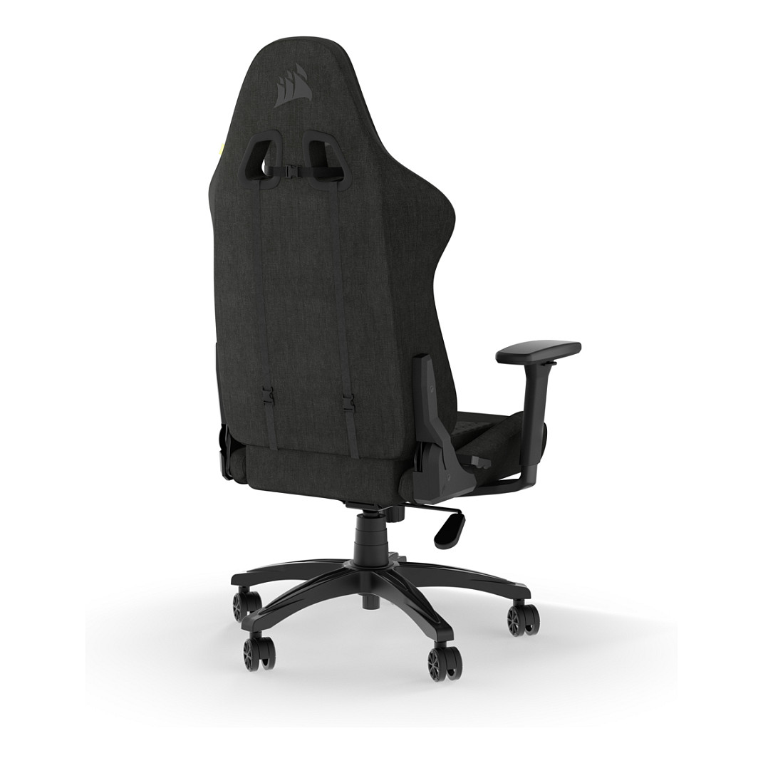Stolica za igranje CORSAIR TC100 Gepolsterter Sitz Gepols (crna, udobno jastučena sjedala)-2