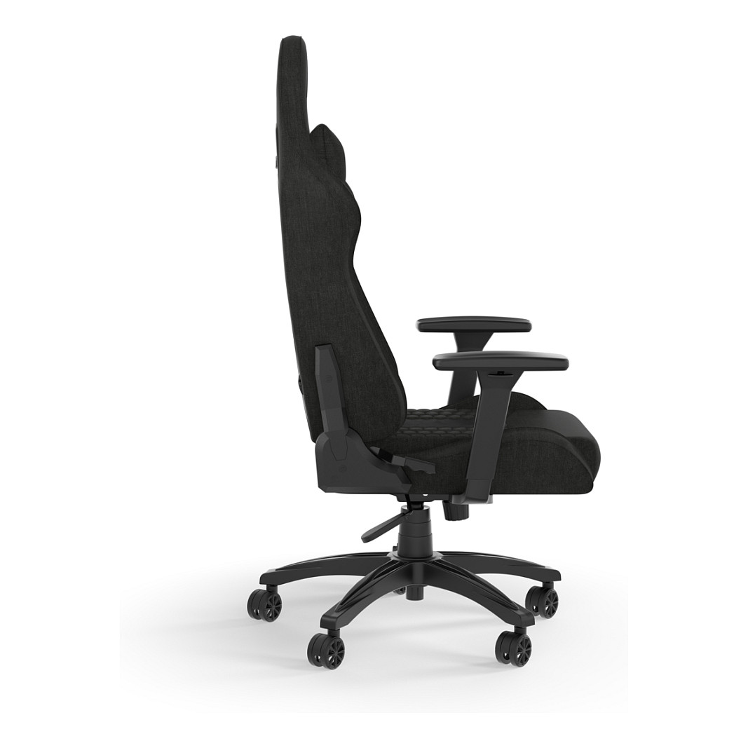 Stolica za igranje CORSAIR TC100 Gepolsterter Sitz Gepols (crna, udobno jastučena sjedala)-3