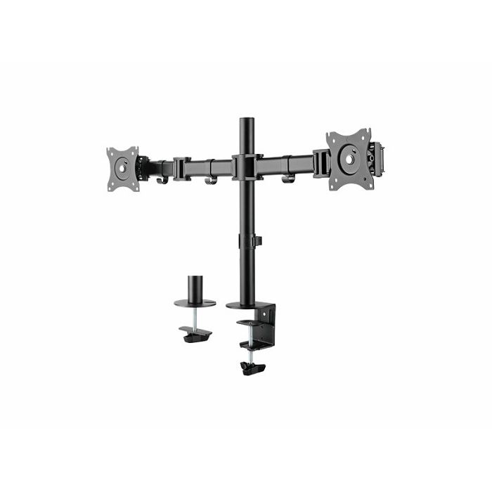 Stolni stalak DELTACO Office ARM-0300 (dva monitora od 13" do 27")-1