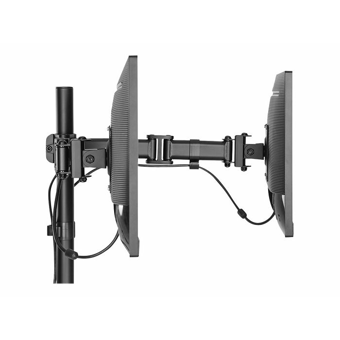 Stolni stalak DELTACO Office ARM-0300 (dva monitora od 13" do 27")-3