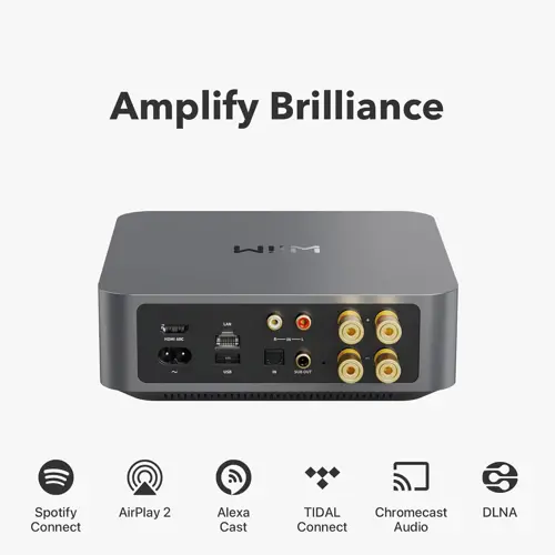 Streaming pojačalo WiiM Amp space grey-1
